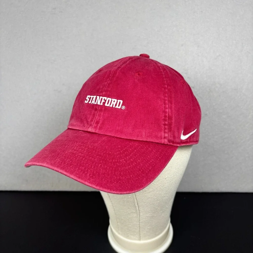 Nike Stanford Cardinals Hat Baseball Cap Red Heritage86 Adjustable Unisex OSFM